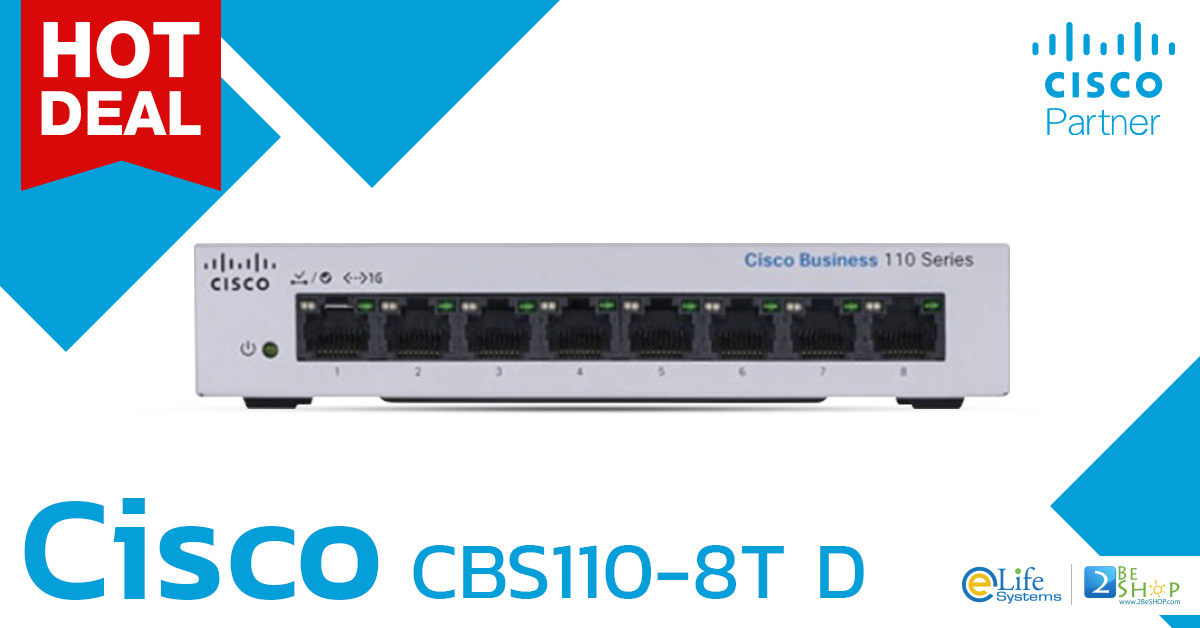 CBS110-8T-D-EU] Cisco CBS110-8T D